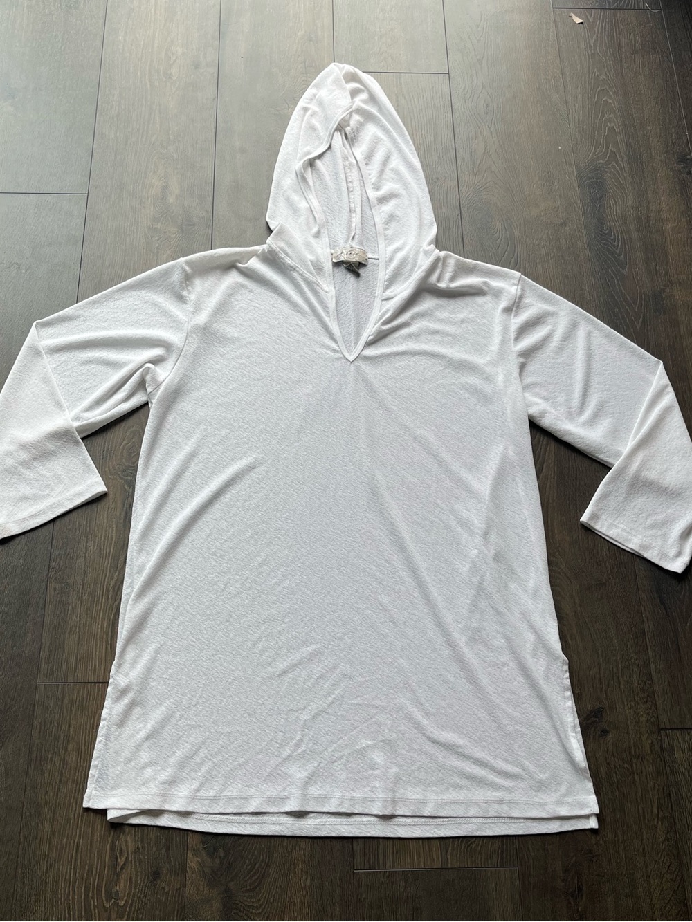 J Valdi V-Neck Lightweight Hoodie
